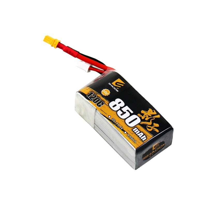 850mAh 120C LiHV Battery Series – 2S / 3S / 4S / 6S High-Voltage Packs for FPV Drones & Mini RC (XT60 / XT30)
