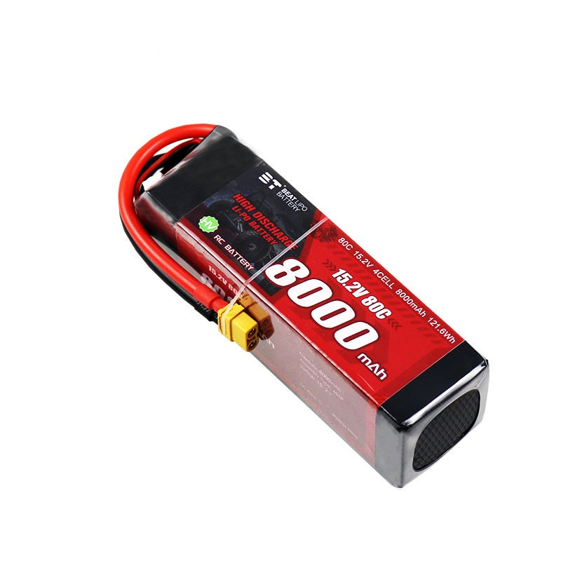 8000mAh 80C LiHV Battery Series – 2S / 3S / 4S / 6S High-Voltage High-Capacity Packs for RC & FPV (XT60 / Anti-Slip T-Plug)