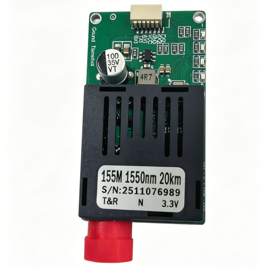 1×9 TTL BiDi Optical Transceiver – 2510-B Type, 1-Channel, 20-100KM, 1310/1550nm, Capacitive T-R Board