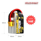 850mAh 120C LiHV Battery Series – 2S / 3S / 4S / 6S High-Voltage Packs for FPV Drones & Mini RC (XT60 / XT30)