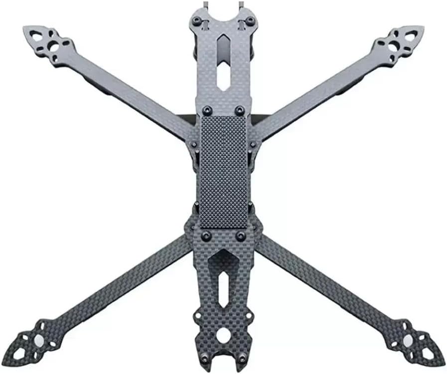 Mark 4 V2 7" FPV Racing Frame Kit – 3K T300 Carbon Fiber, H-Type, 6mm Arms, Freestyle/Long Range Build