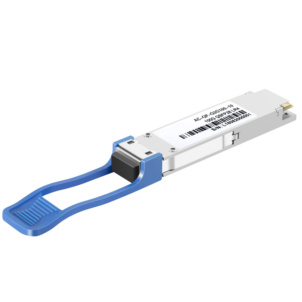 100G QSFP28 Transceiver 1310nm SMF 10/20/40/60/80/100km Duplex LC DDM | Commercial Temp | OEM Customization Available