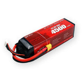 4500mAh 6S 22.2V 95C LiPo Battery – High-Capacity High-Burst Pack for Large RC & FPV Drones (XT60 / T-Plug)