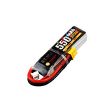 550mAh 120C LiHV Battery Series – 2S / 3S / 4S High-Voltage Micro Packs for FPV Drones & Mini RC (XT60 / XT30)