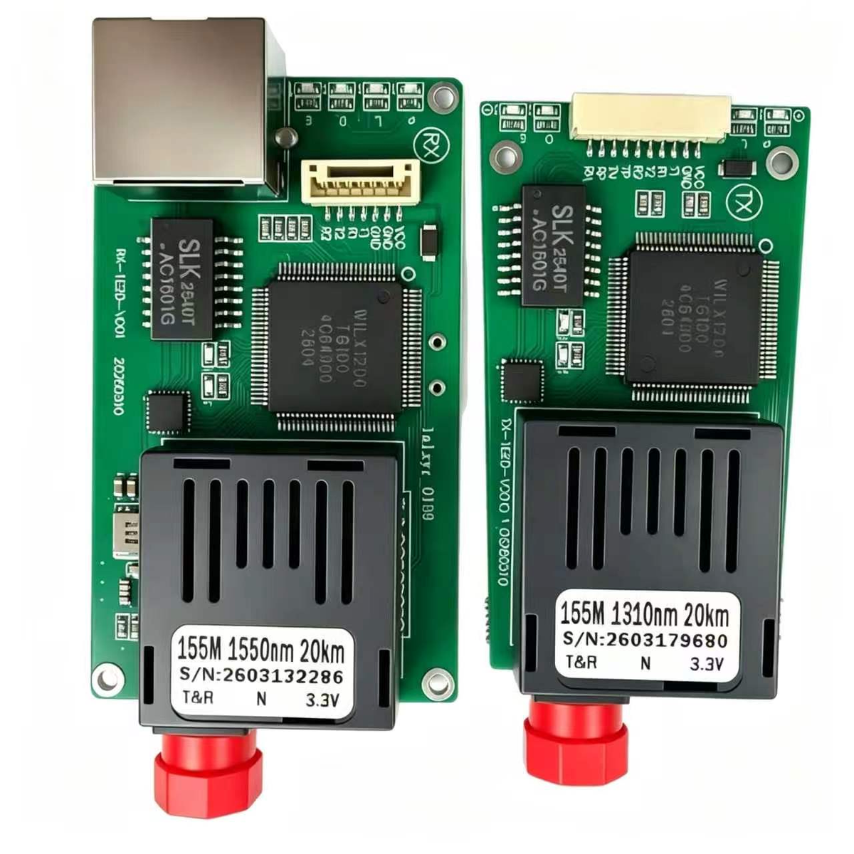 1-Channel 100M Ethernet + 2-Way TTL Optical Transceiver – BiDi, 20-60KM, 1×9, Customizable
