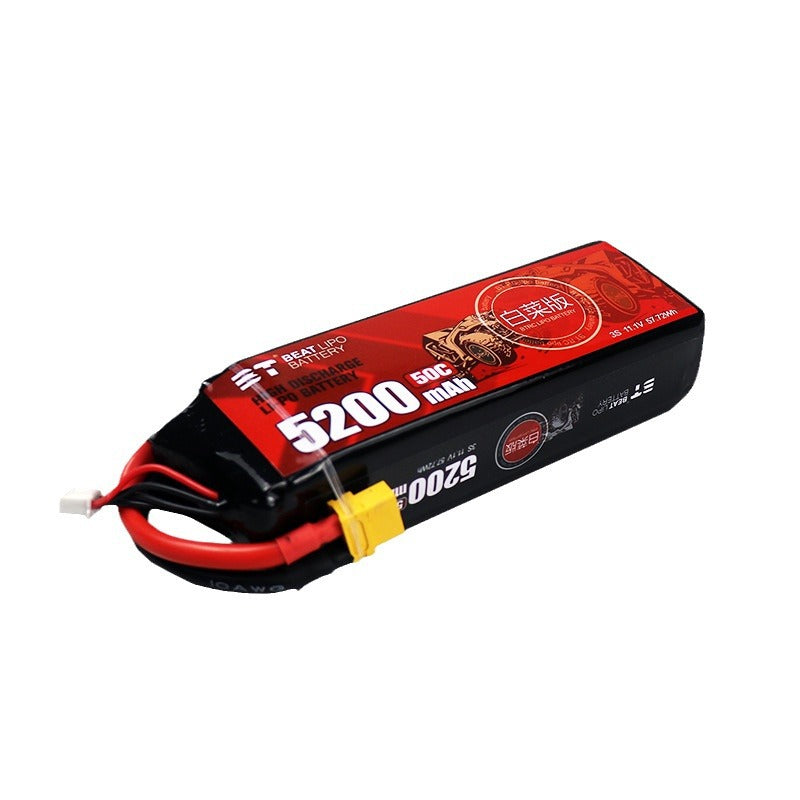 5200mAh 50C Softcase LiPo Battery Series – 2S / 3S Lightweight High-Capacity Packs for FPV Drones & RC (XT60 / T-Plug)
