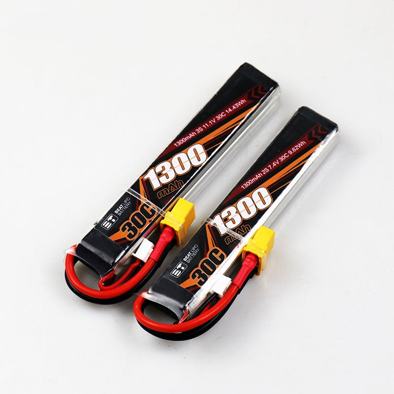 1300mAh 30C LiPo Battery Series – Ultra-Slim Long-Run Packs for RC Cars & FPV Aircraft (XT30 / 2S-3S)