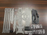 Mars 17" FPV Industrial Heavy-Lift Frame Kit – 775mm Wheelbase, 3K T300 Carbon, 10mm Ultra-Thick Arms, X-Type w/ 3D Printed Parts & Support Plates