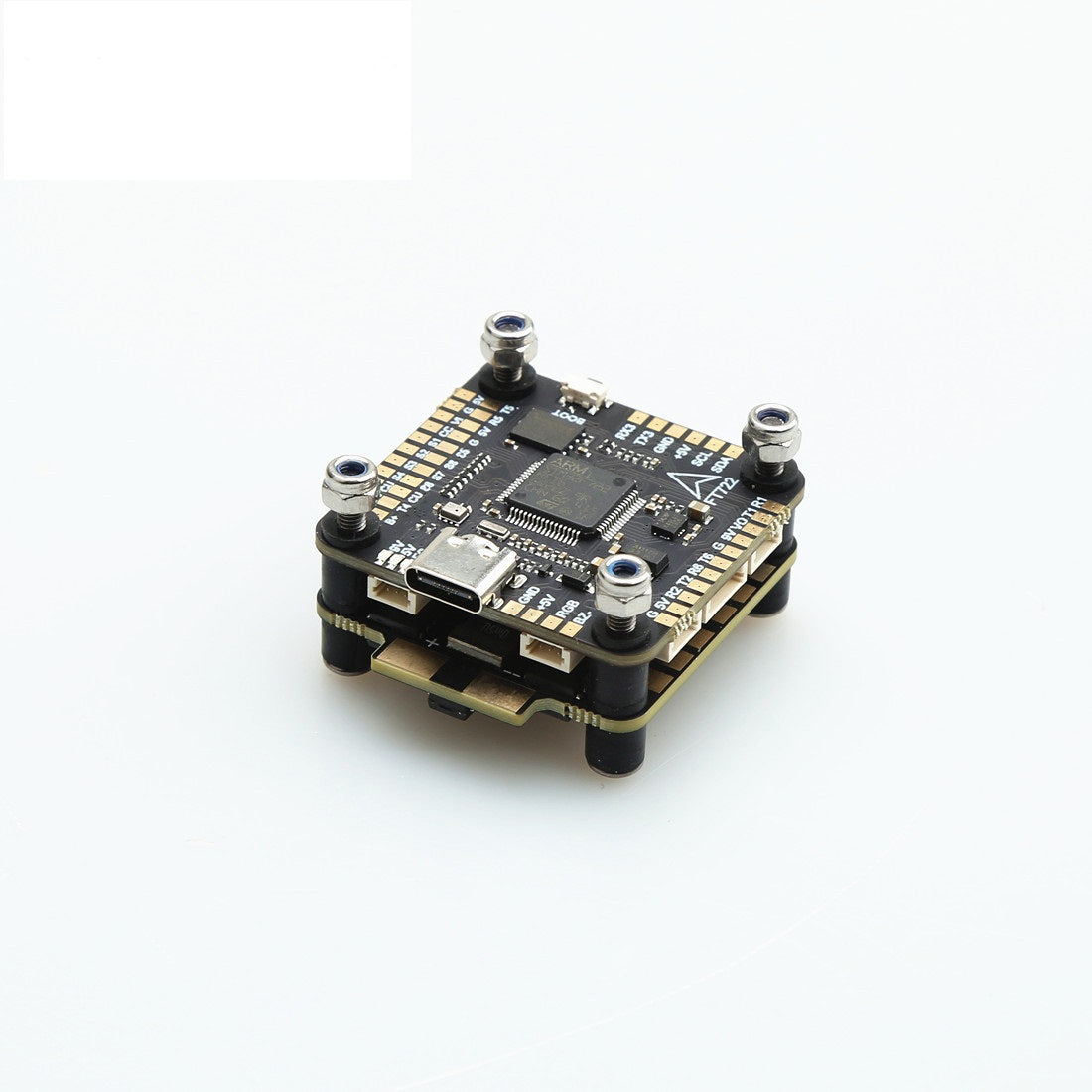 F722 Flight Controller + 3-6S 60A 4-in-1 BLHeli_S ESC Stack – Dual 5V/10V BEC, 16MB Blackbox, DSHOT600, for 7–10 Inch FPV Long-Range & Cinelifter Drones