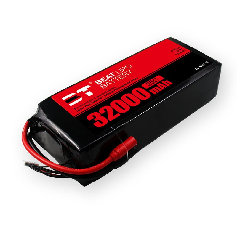 32000mAh 6S 22.8V 25C LiHV Battery – High-Capacity Solid-State Industrial Pack for Heavy-Lift UAVs (XT90 Anti-Spark)