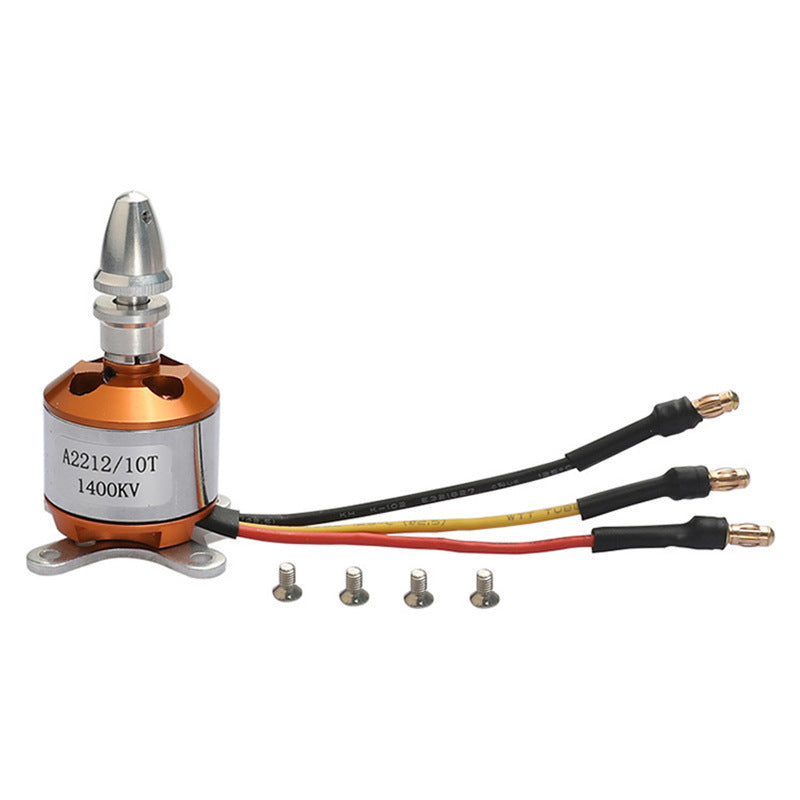 A2212 Brushless Motor 4-Pack – 930KV–2700KV Options for RC Airplane, Fixed-Wing & Glider, 100W 11.1V 3.17mm Shaft