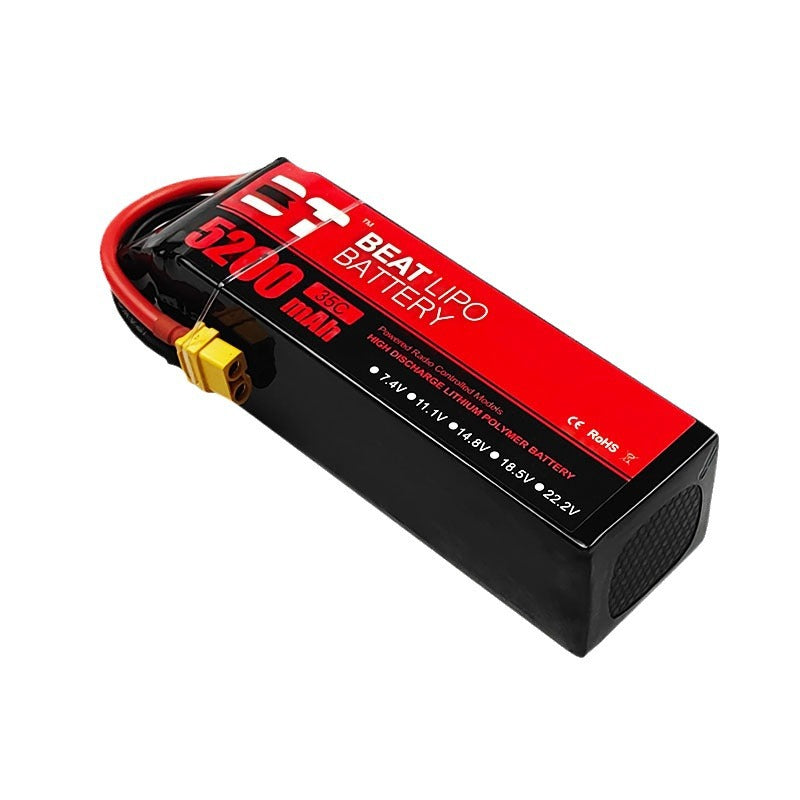 5200mAh 35C LiPo Battery Series – 4S / 6S High-Capacity Long-Endurance Packs for FPV Drones & RC (XT60 / T-Plug)