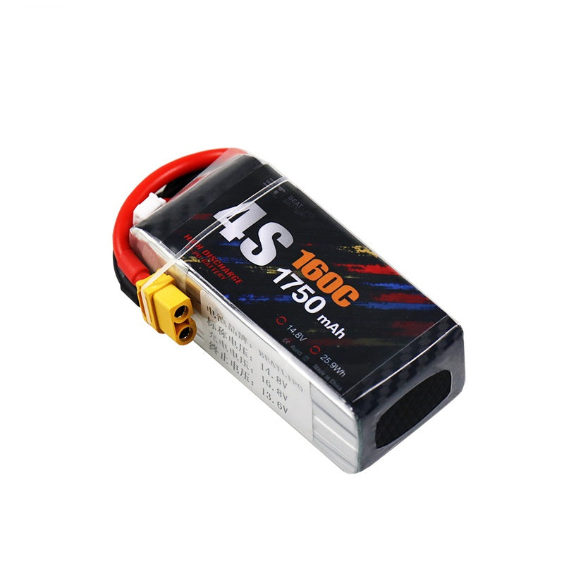 1750mAh 160C LiPo Battery Series – 4S / 6S High-Capacity High-Burst Packs for FPV Racing & Freestyle (XT60 / XT30)