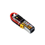 550mAh 120C LiHV Battery Series – 2S / 3S / 4S High-Voltage Micro Packs for FPV Drones & Mini RC (XT60 / XT30)