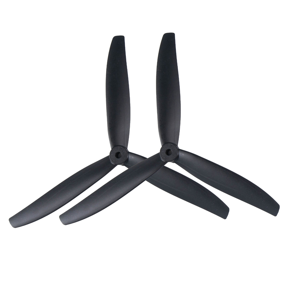 8040 8x4x3 Tri-Blade 8-Inch FPV Propeller Set, Long-Range & Freestyle Compatible, 2CW+2CCW Black (4Pcs)