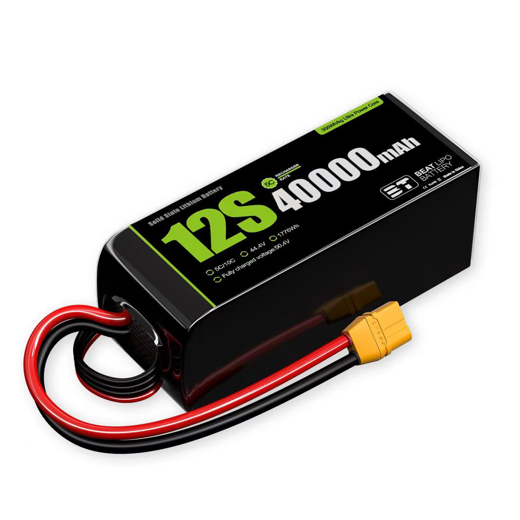 32000-40000mAh 6S / 12S Solid High-Capacity LiPo Battery Series – Long-Endurance Heavy-Lift UAV Power Solution