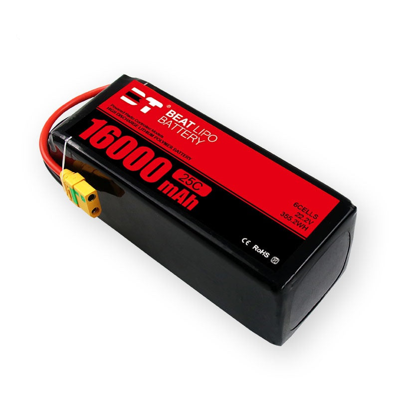 16000mAh 25C LiPo Battery Series – 6S / 8S / 14S High-Capacity Long-Endurance Packs for Heavy-Lift UAVs