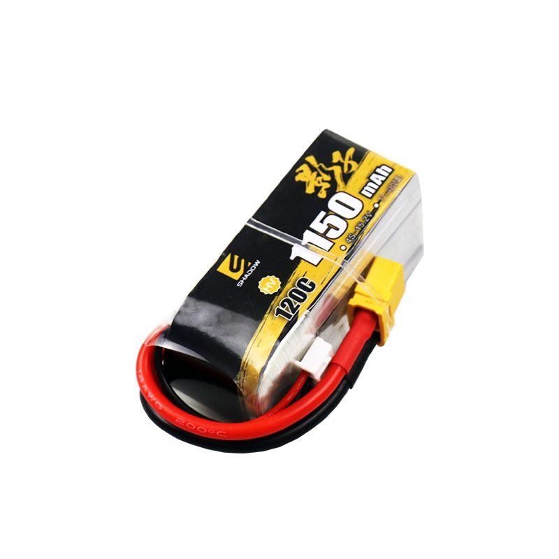 1150mAh LiHV Battery Series – 2S-6S 120C High-Voltage Packs for FPV Drones & Mini RC (XT30)