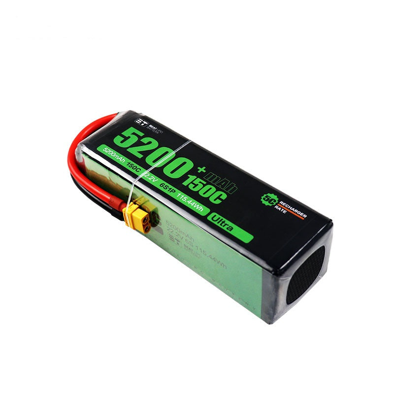 5200mAh 6S 22.2V 150C LiPo Battery – Ultimate High-Capacity Race Pack for X-Class & Heavy-Lift (XT60)