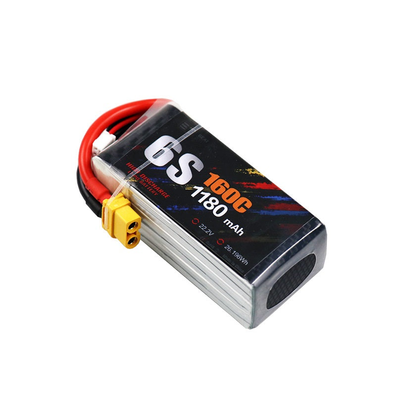 1180mAh 160C LiPo Battery Series – 4S / 6S Ultra-Light High-Burst Packs for FPV Racing & Freestyle (XT60 / XT30)