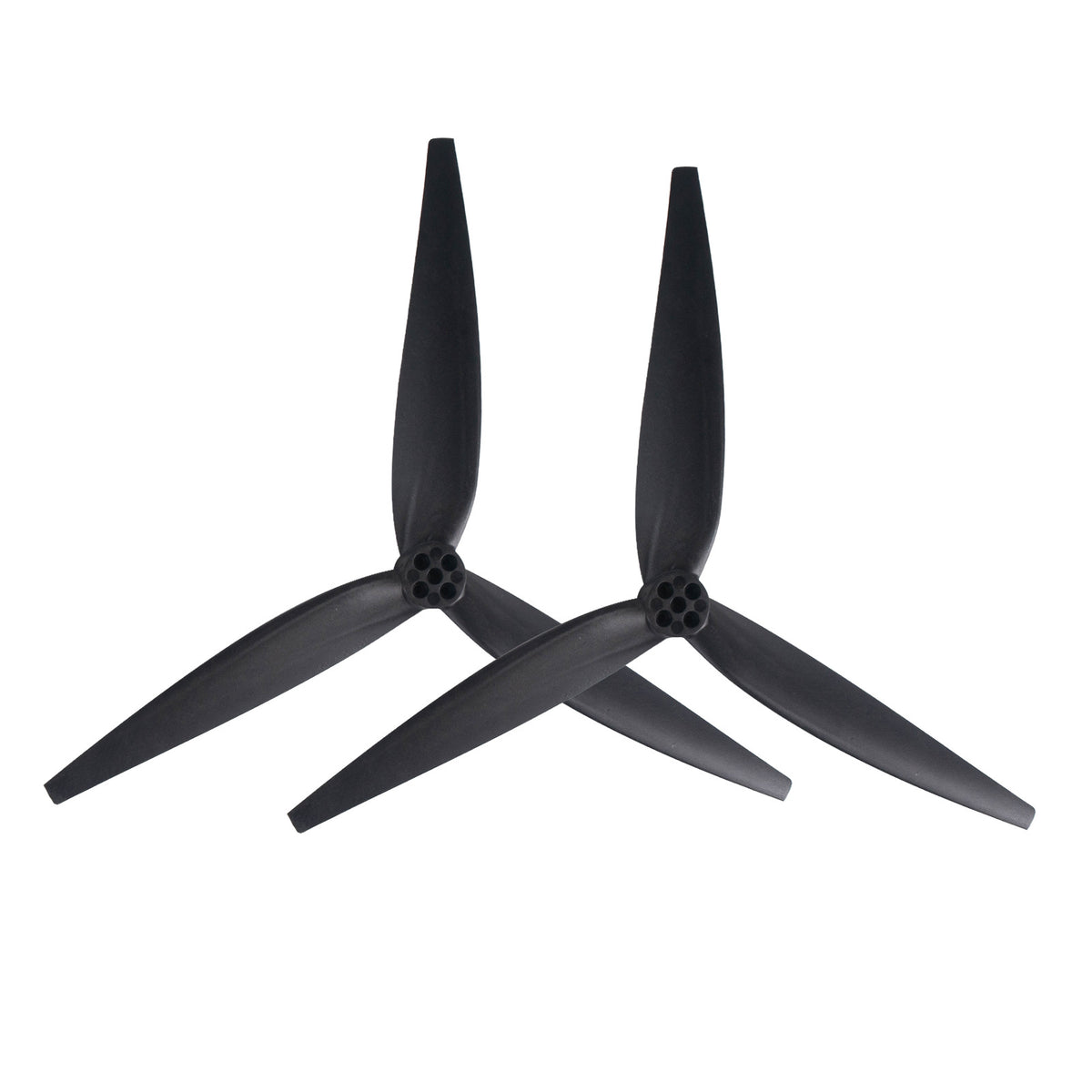 1308 13x8x3 Tri-Blade 13-Inch FPV Propeller Set – Reinforced Nylon, Heavy-Lift for Large DIY Drones, 2CW+2CCW, Black (4Pcs)