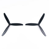 7040 7x4x3 Tri-Blade 7-Inch FPV Propeller Set – 2CW+2CCW, Durable for Freestyle & DIY Drones, Black (4Pcs)