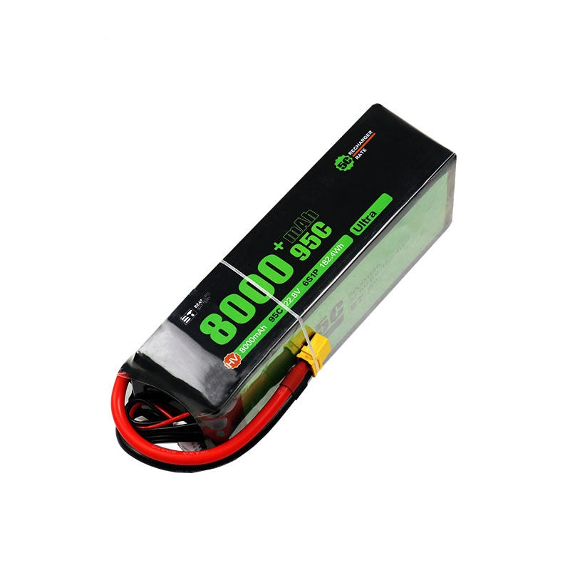 8000-9500mAh 6S 95C LiHV Battery Series – High-Capacity High-Burst Packs for X-Class & Heavy-Lift FPV (XT60 / XT90 Anti-Spark)