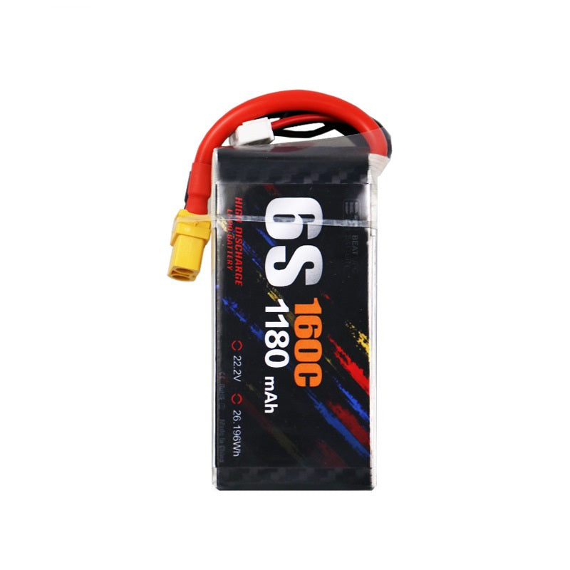 1180mAh 160C LiPo Battery Series – 4S / 6S Ultra-Light High-Burst Packs for FPV Racing & Freestyle (XT60 / XT30)