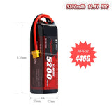 5200mAh 4S 14.8V 50C LiPo Battery – High-Capacity Race Pack for RC Cars & FPV Drones (XT60 / T-Plug)