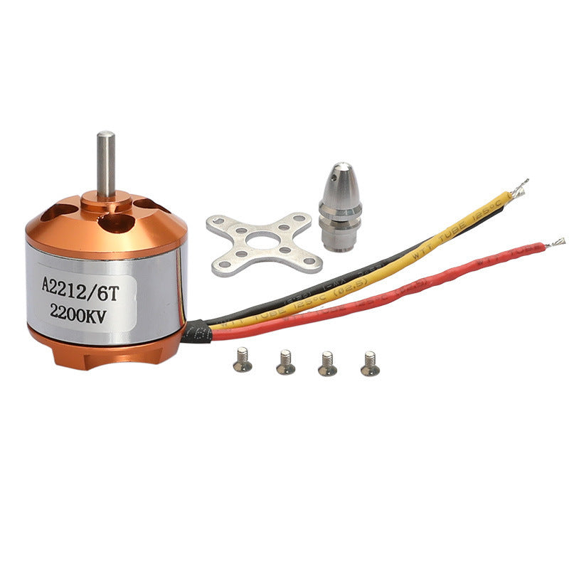 A2212 Brushless Motor 4-Pack – 930KV–2700KV Options for RC Airplane, Fixed-Wing & Glider, 100W 11.1V 3.17mm Shaft