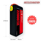 22000mAh 25C LiPo Battery Series – 6S / 8S / 14S Professional Heavy-Lift UAV Power System (XT60)