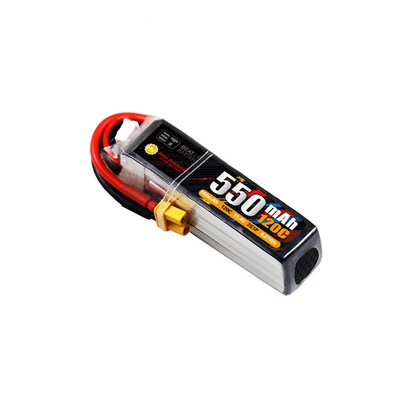 550mAh 120C LiHV Battery Series – 2S / 3S / 4S High-Voltage Micro Packs for FPV Drones & Mini RC (XT60 / XT30)