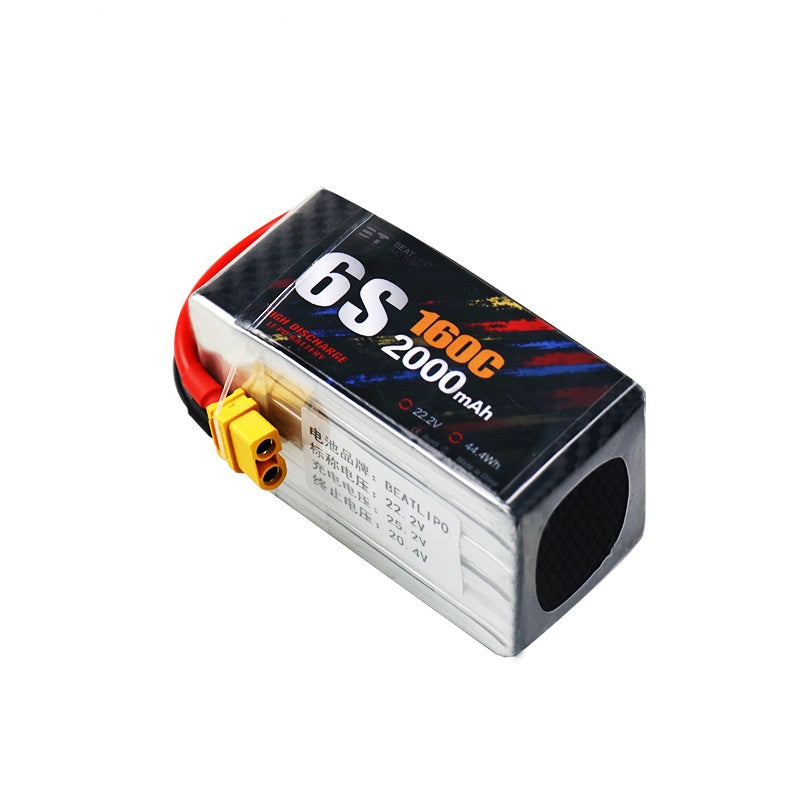 2000mAh 160C LiPo Battery Series – 4S / 6S High-Capacity High-Burst Packs for FPV Racing & RC (XT60 / XT30)