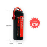 2200mAh 3S 11.1V 35C LiPo Battery – High-Power Upgrade Pack for RC Cars & FPV Drones (XT60 / T-Plug)