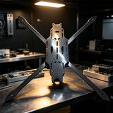 Mars 15" FPV Industrial Heavy-Lift Frame Kit – 645mm Wheelbase, 3K T300 Carbon, 10mm Ultra-Thick Arms, X-Type w/ 3D Printed Parts