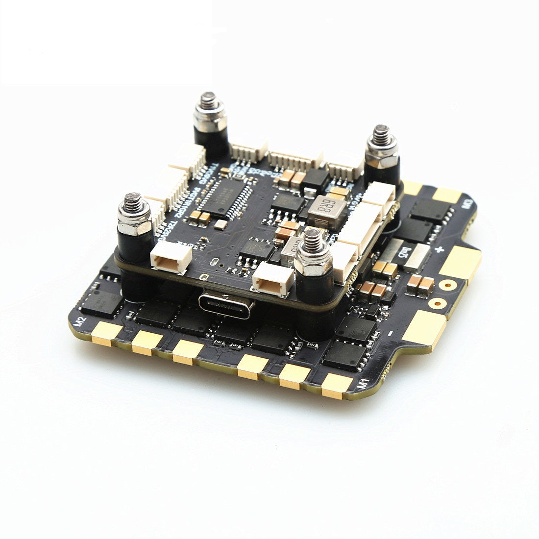 F722 3-8S 36x36mm Flight Controller + 80A 4-in-1 BLHeli ESC Combo – Dual 5V/10V BEC, 16MB Blackbox, DSHOT600, for FPV Freestyle & Racing Drone