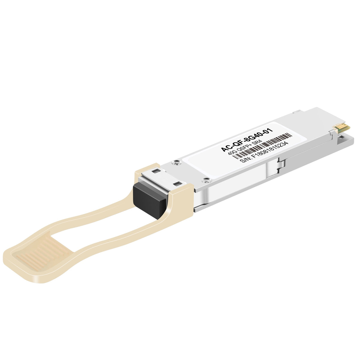 40G QSFP+ SR4 Transceiver 850nm MMF 300m MPO DDM | Commercial Temp | OEM Customization Available