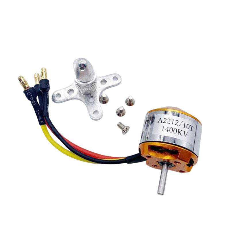 A2212 Brushless Motor 4-Pack – 930KV–2700KV Options for RC Airplane, Fixed-Wing & Glider, 100W 11.1V 3.17mm Shaft