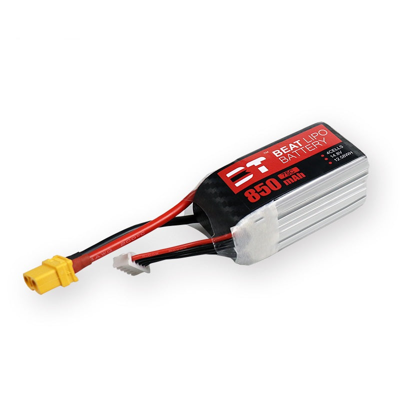 850mAh 75C LiPo Battery Series – 2S / 4S / 6S Ultra-Light High-Burst Packs for FPV Drones & Mini RC (XT60 / XT30)