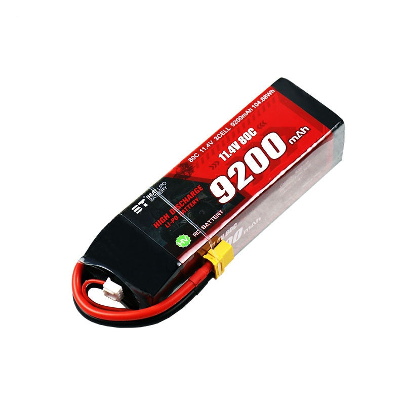 9200mAh 80C LiHV Battery Series – 2S / 3S High-Capacity Packs for RC Cars & FPV Drones (XT60 / T-Plug)