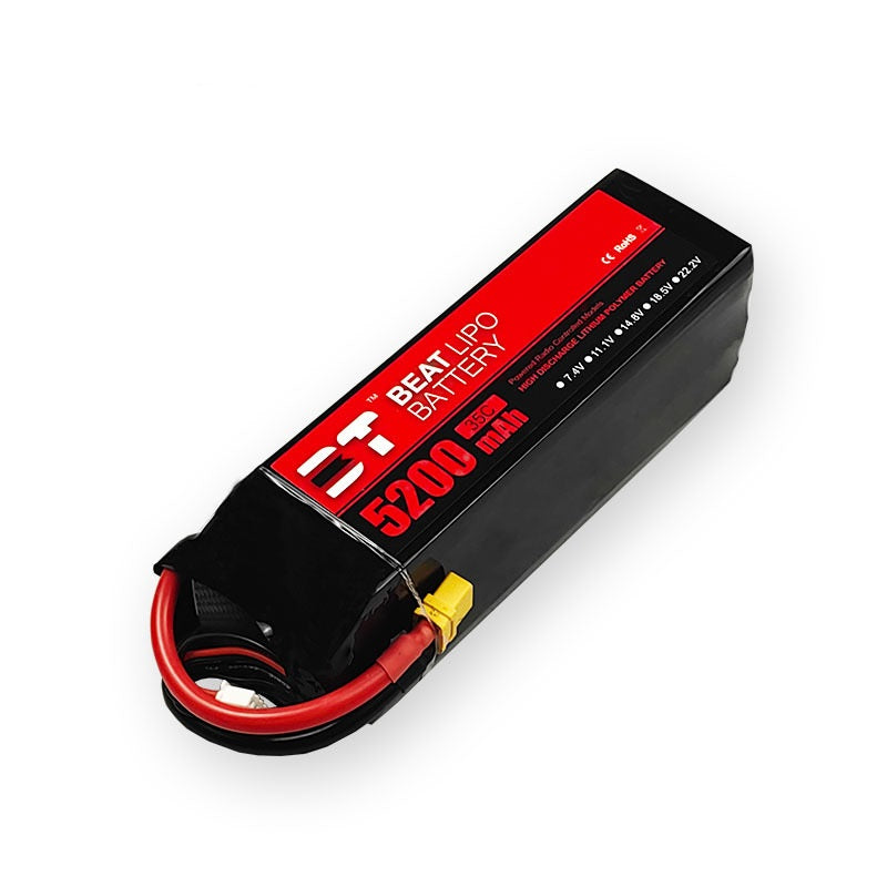 5200mAh 35C LiPo Battery Series – 4S / 6S High-Capacity Long-Endurance Packs for FPV Drones & RC (XT60 / T-Plug)