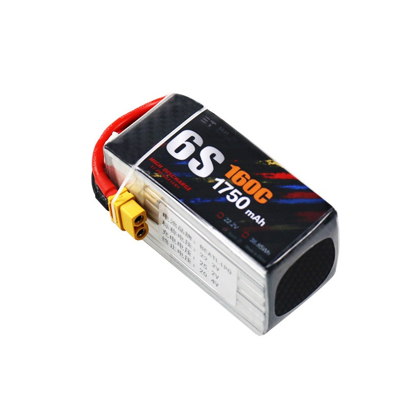 1750mAh 160C LiPo Battery Series – 4S / 6S High-Capacity High-Burst Packs for FPV Racing & Freestyle (XT60 / XT30)