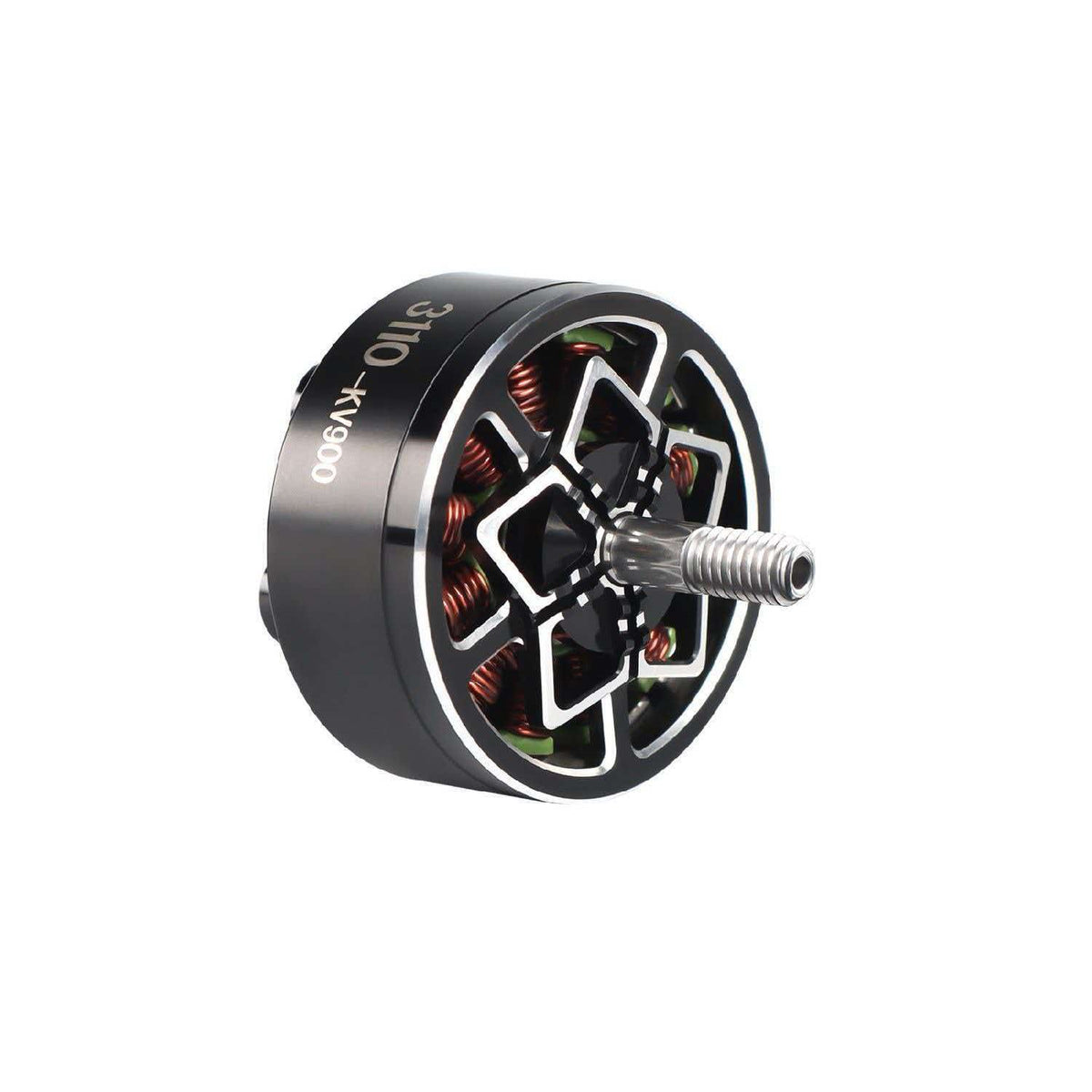 3110 900KV Brushless Motor 4-Pack – 9"–10" FPV Heavy-Lift Motor, 1425W 6S High-Efficiency with N52H Magnets & 5mm Shaft