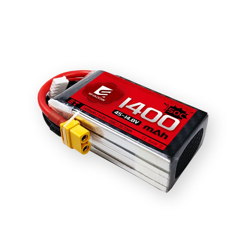 1400mAh 150C LiPo Battery Series – 4S / 6S Ultra-Light High-Burst Packs for FPV Racing & Freestyle (XT60)