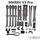 Mark 4 V3 Pro 13" FPV Heavy-Lift Frame Kit – 565mm Wheelbase, 3K T300 Carbon, 10mm Ultra-Thick Arms, H-Type w/ 3D Printed Parts