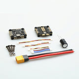 F722 Flight Controller + 3-6S 60A 4-in-1 BLHeli_S ESC Stack – Dual 5V/10V BEC, 16MB Blackbox, DSHOT600, for 7–10 Inch FPV Long-Range & Cinelifter Drones