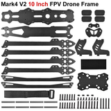 Mark 4 V2 10" FPV Long Range Frame Kit – 424mm Wheelbase, 3K T300 Carbon, 7mm Arms, H-Type