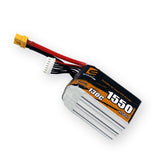 1550mAh 130C LiPo Battery Series – 4S / 6S Lightweight High-Burst Packs for FPV Racing & Freestyle (XT60)