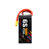 1750mAh 160C LiPo Battery Series – 4S / 6S High-Capacity High-Burst Packs for FPV Racing & Freestyle (XT60 / XT30)