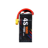 1180mAh 160C LiPo Battery Series – 4S / 6S Ultra-Light High-Burst Packs for FPV Racing & Freestyle (XT60 / XT30)